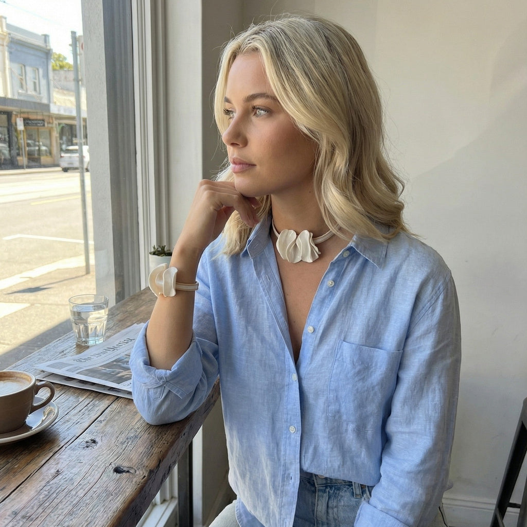 Parure Anima e Cuoio - CretArte