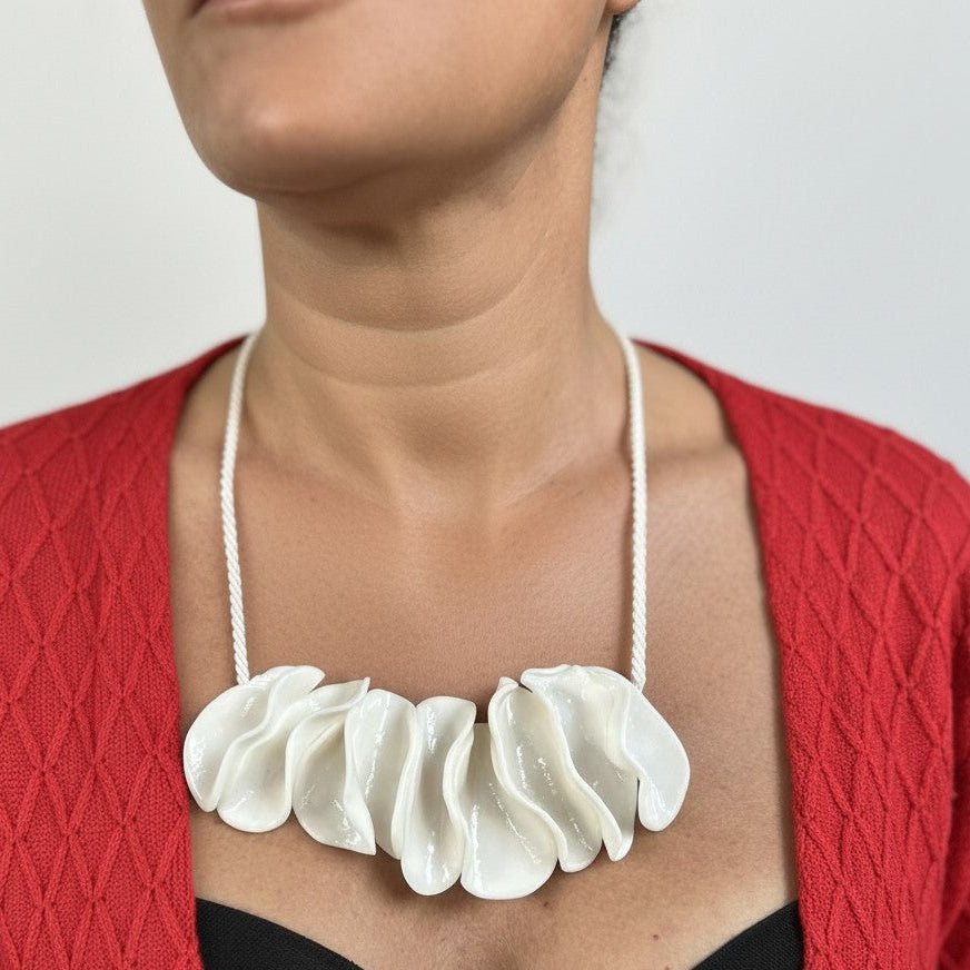Collana pendente Nuvole Bianche - CretArte