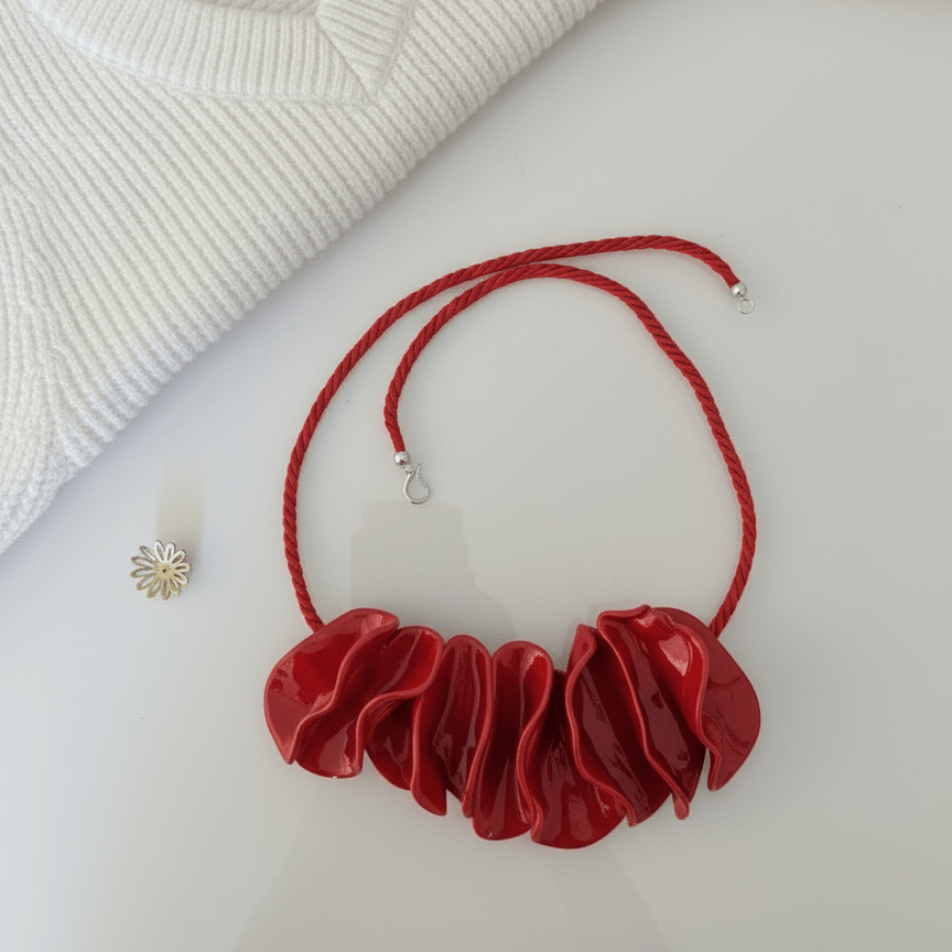 Collana pendente Nuvole Bianche - CretArte