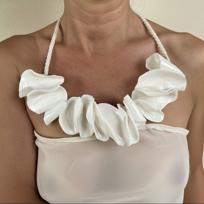 Collana Grande Anima e Corda - CretArte