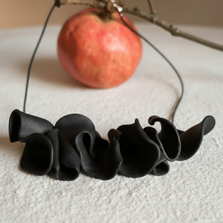 Collana Aria di Creta Nera - CretArte