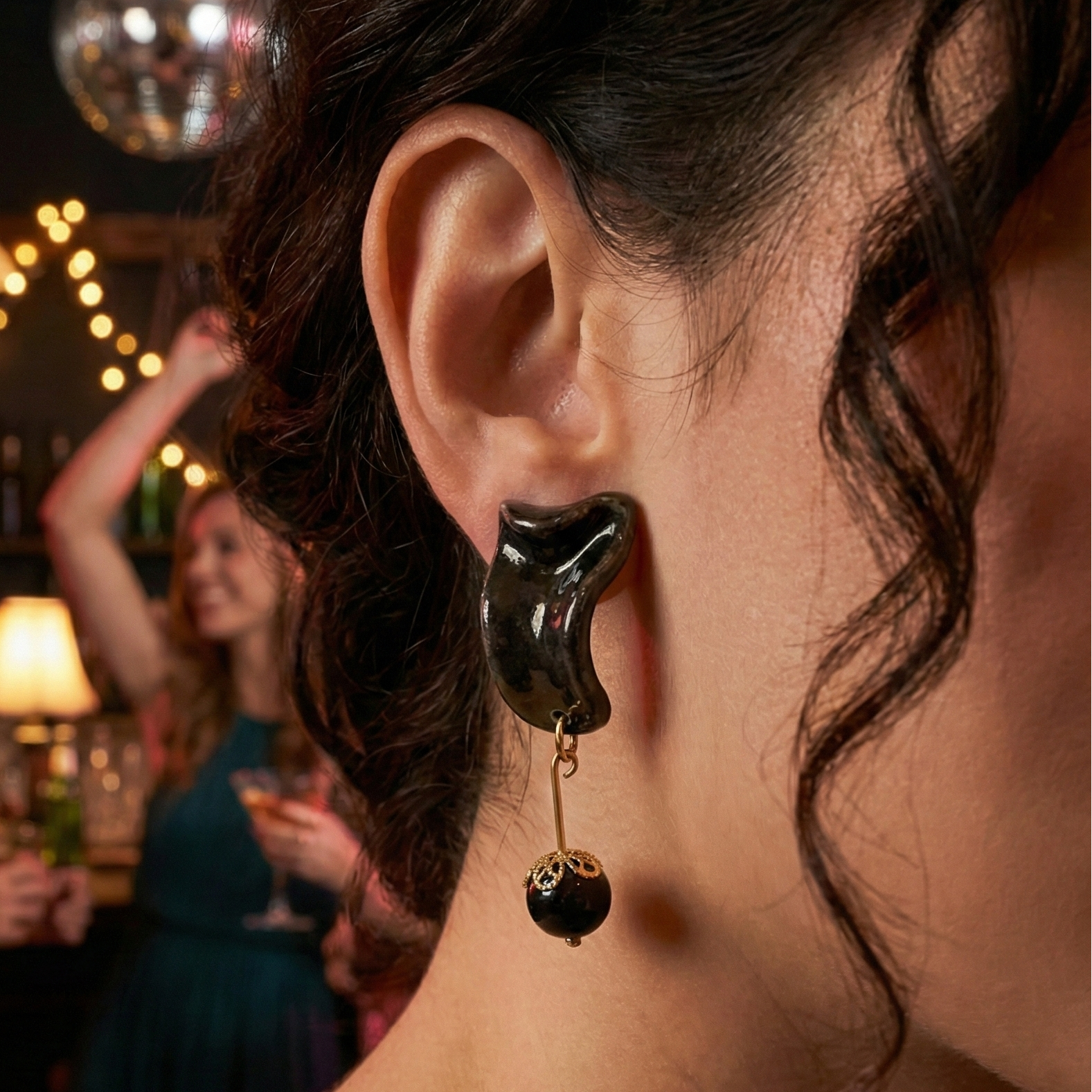 Orecchini pendenti Lava