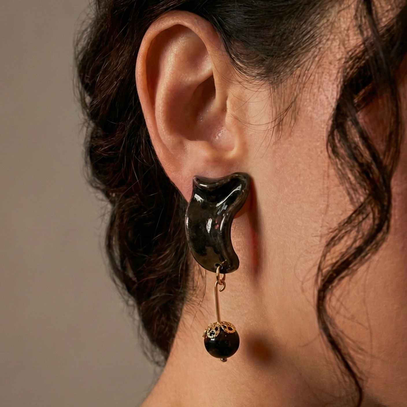 Orecchini pendenti Lava