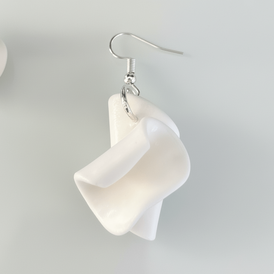 Orecchini Pendenti Vento Argilla Polimerica - CretArte - CretArte