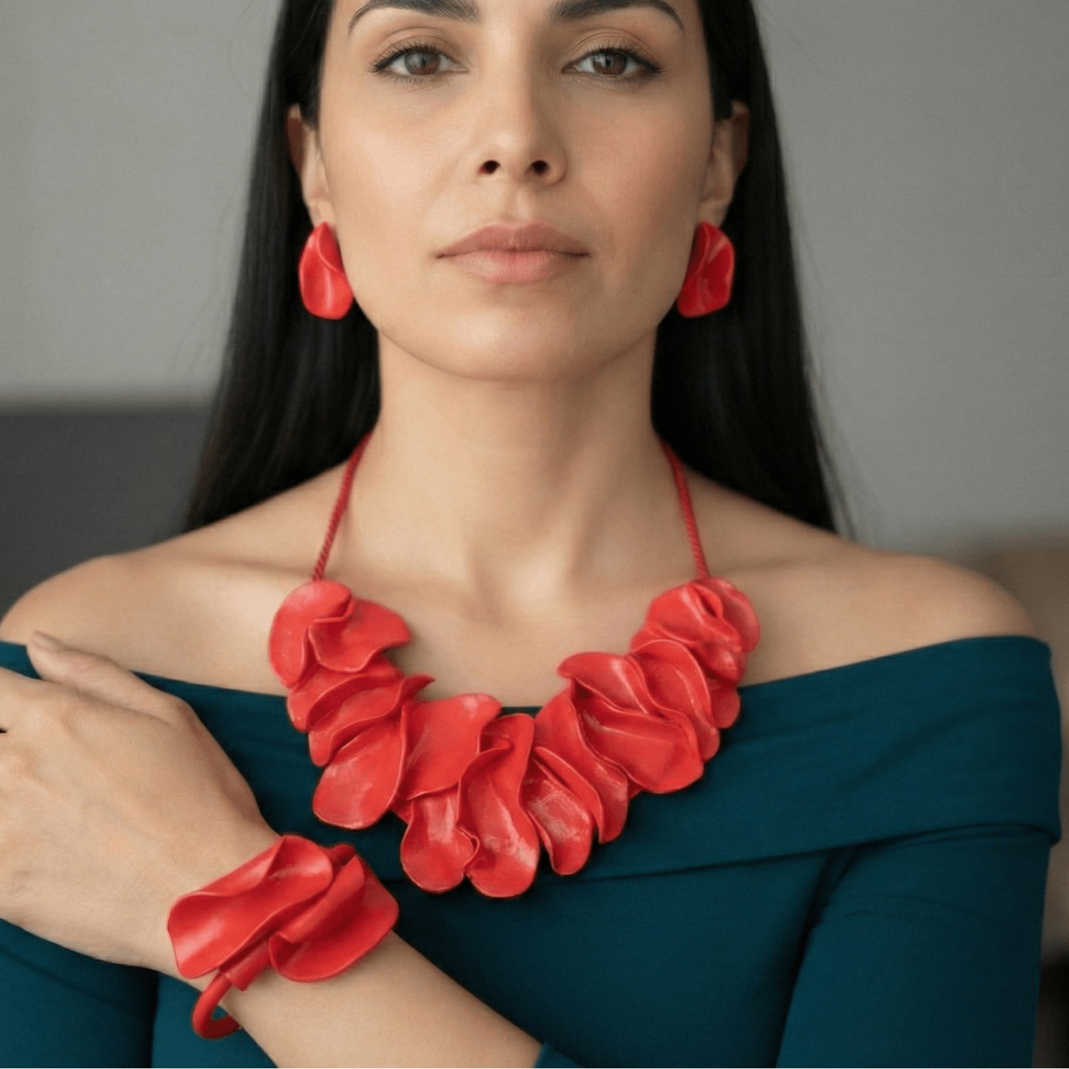 Parure Anima e Corda Rossa - CretArte