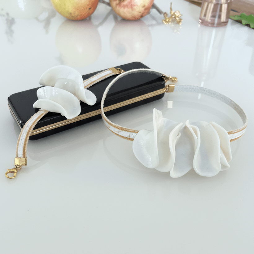 Parure Anima e Cuoio - CretArte