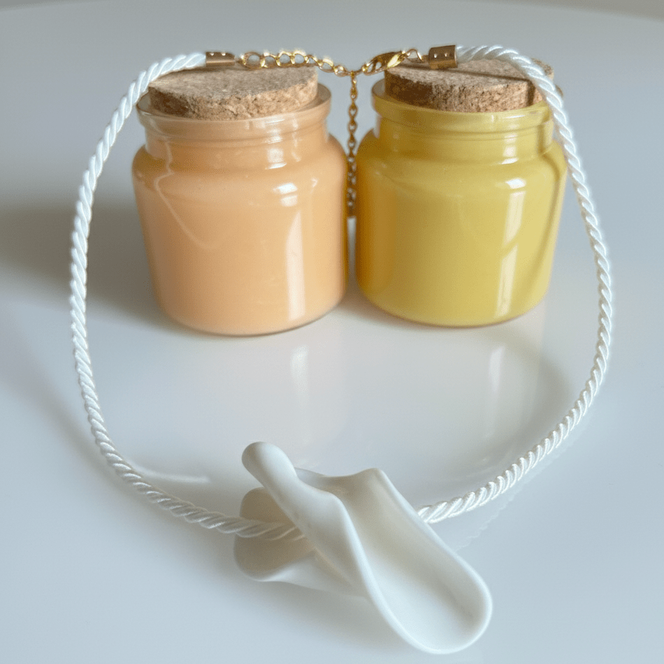 Collana pendente Leaf - CretArte